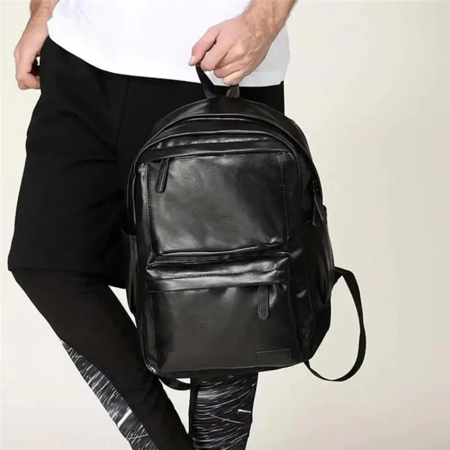 Fashion School Backpack Laptop Waterproof Travel Shopping Bags Hot High Quality Men Ultralight Backpack For Male Soft Polyester