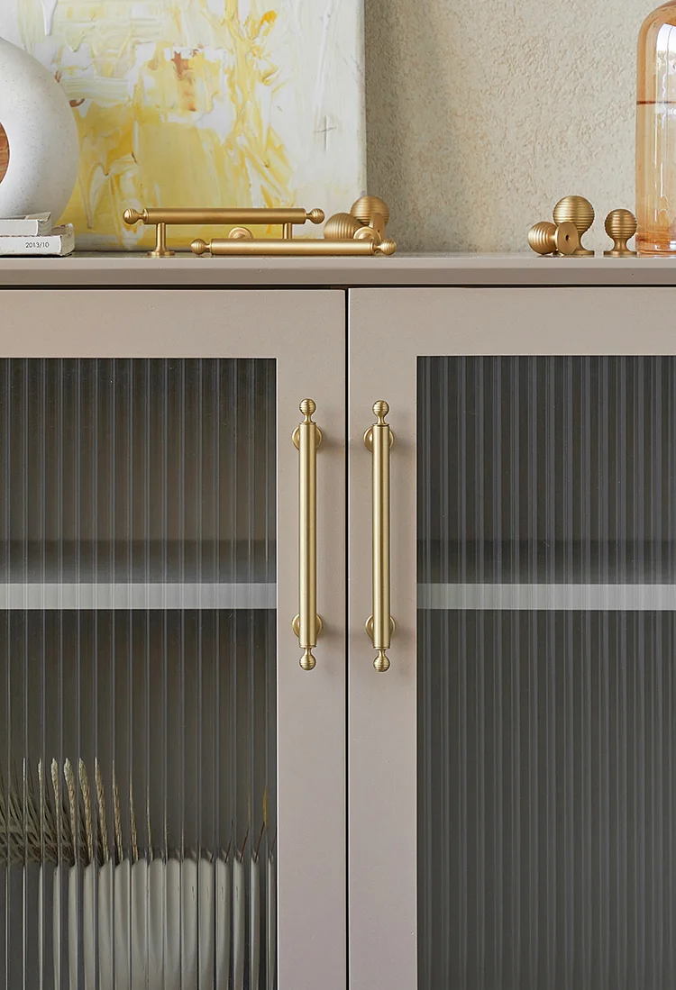 Móveis Hardware, Light Luxury Drawer, Long Pull, Acessórios de cozinha