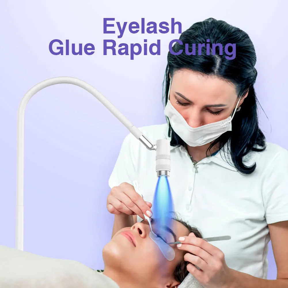5V USB UV Eyelash Curing Lamp UV Lash Colloidal Light Touch Control Focus Foot Switch 5V USB for Nail Dryer Eyelash Extension