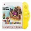New Russian  Point Reading Book Early Education Finger Touch Learning Language Multifunctional Voiced E-book Toys Gift 2