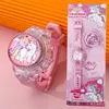 Fashion Creative Gyro Turntable Unicorn Light up Watch Students Watch Colorful Horse Light up Electronic Display 5