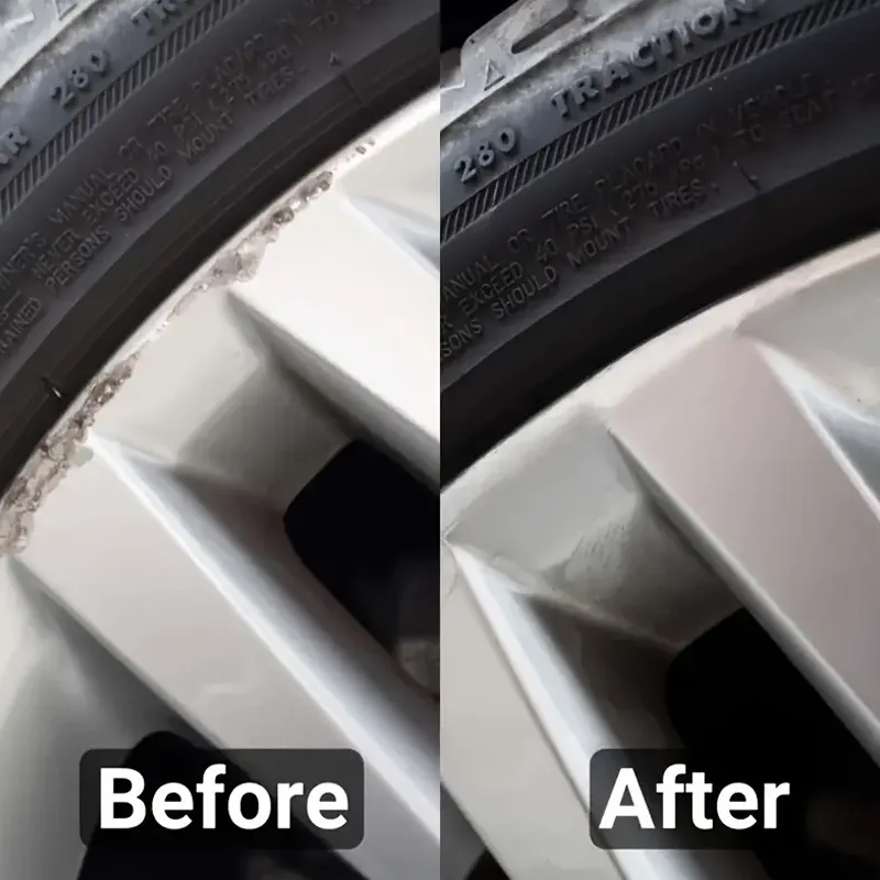 Wheel Repair Paste-Scratch-Free Alloy & Tire Restoration, No Residue Formula