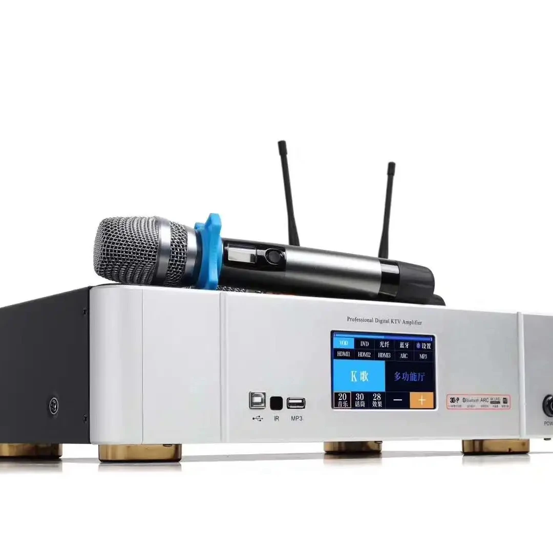 

The latest three-in-one power amplifier PRO-450W, touch screen