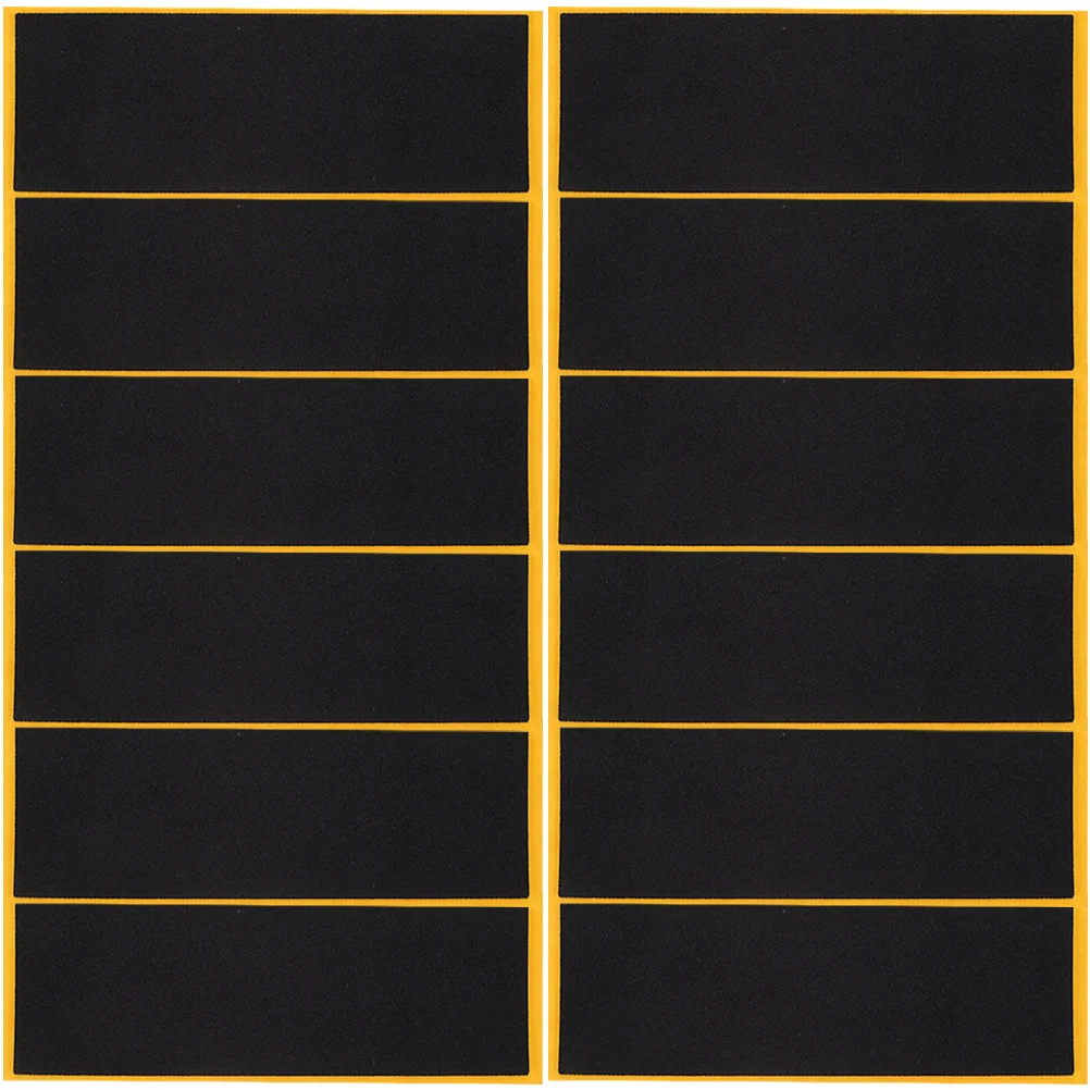 

10/12/24pcs Fingerboard Grip Tape Non-Slip Foam Grip Tape Stickers Finger Skateboard Deck Adhesive Tape