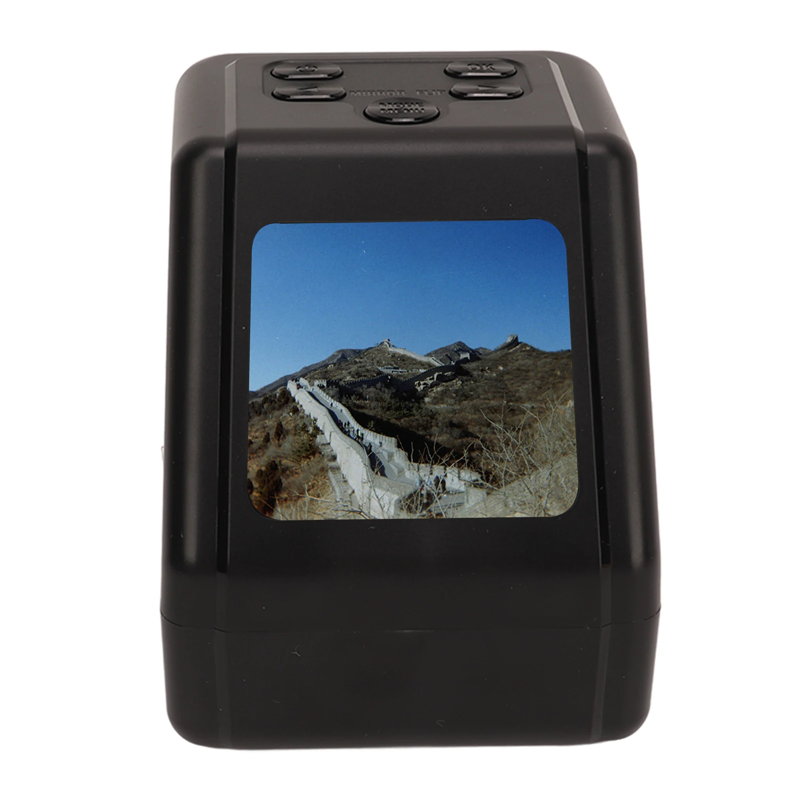 Film Scanner 2in Screen Slide Scanner Convert 135 126 110 8mm Slides to 22MP JPG Digital Photo Negative Scanner 3