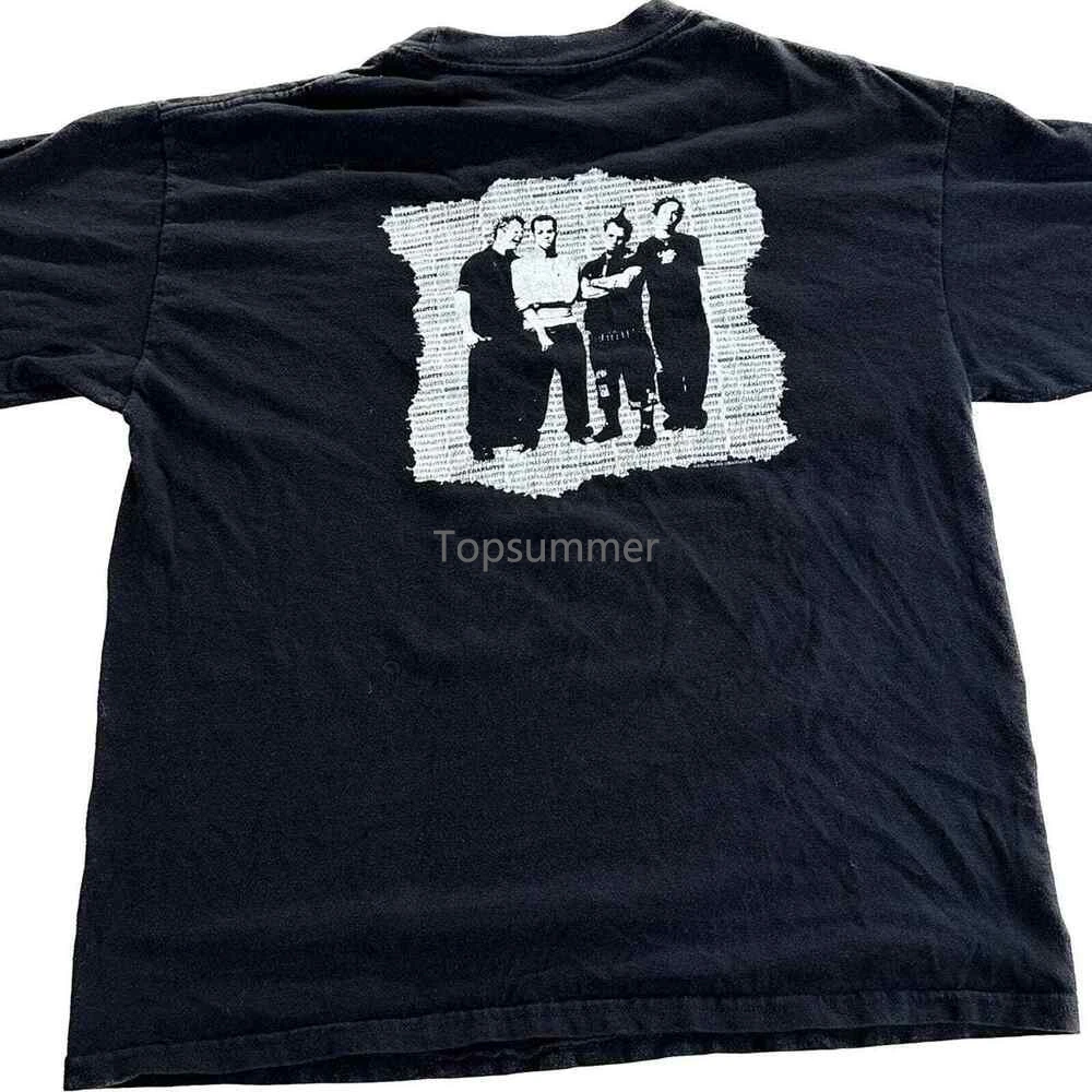 Y2K Punk Rock T Shirt Good Charlotte Medium