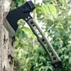 HX OUTDOORS Mercenarys Full Tang Camping Survival Touris Axe Hatchet Tactical Multifunctional Hunting Tools Tomahawk Hammer axes 5