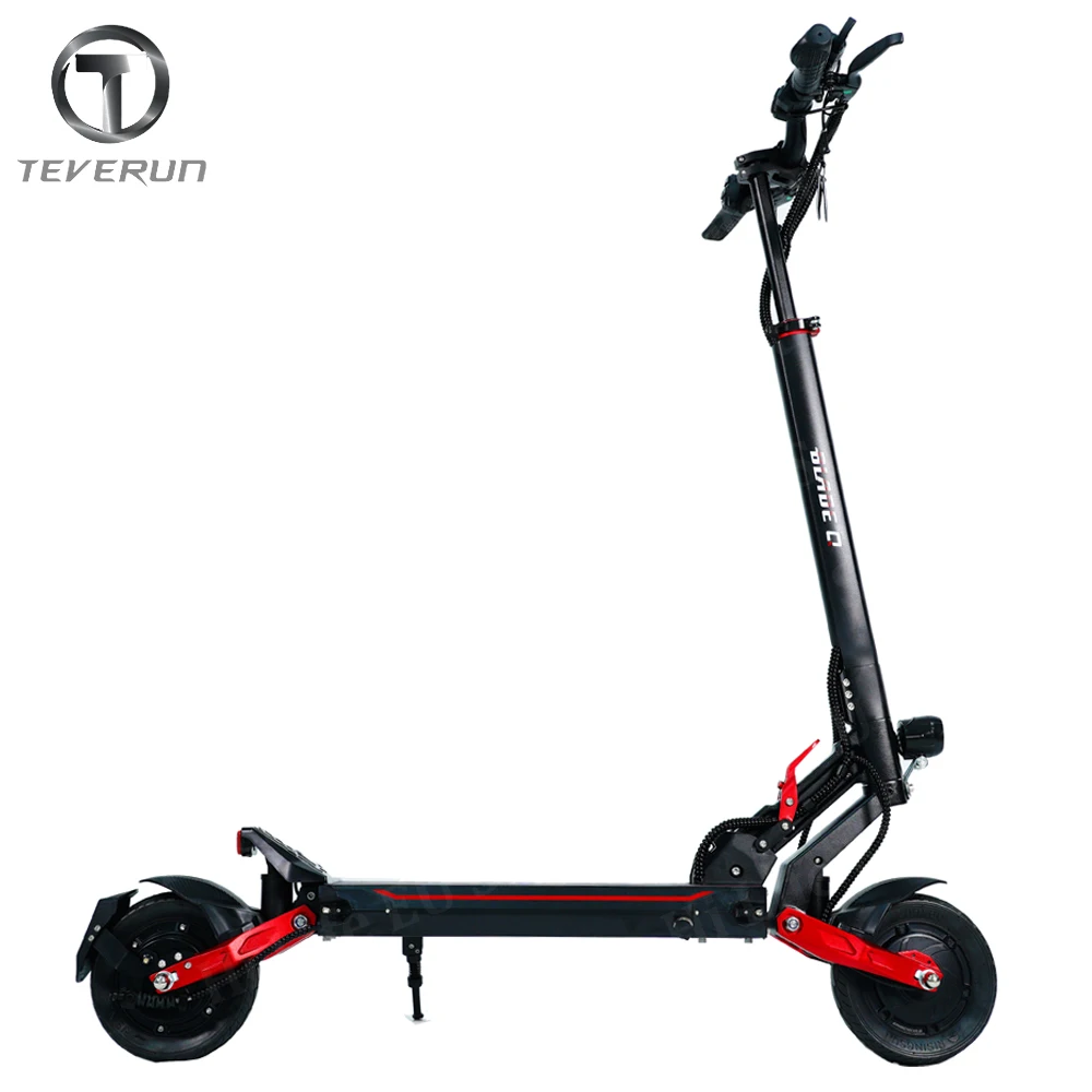 Newest 8.5 Inch Teverun Blade Q 36V 15Ah Dual Motor Rate Power 2*350W Top Speed 40km/h LCD Display With NFC Card