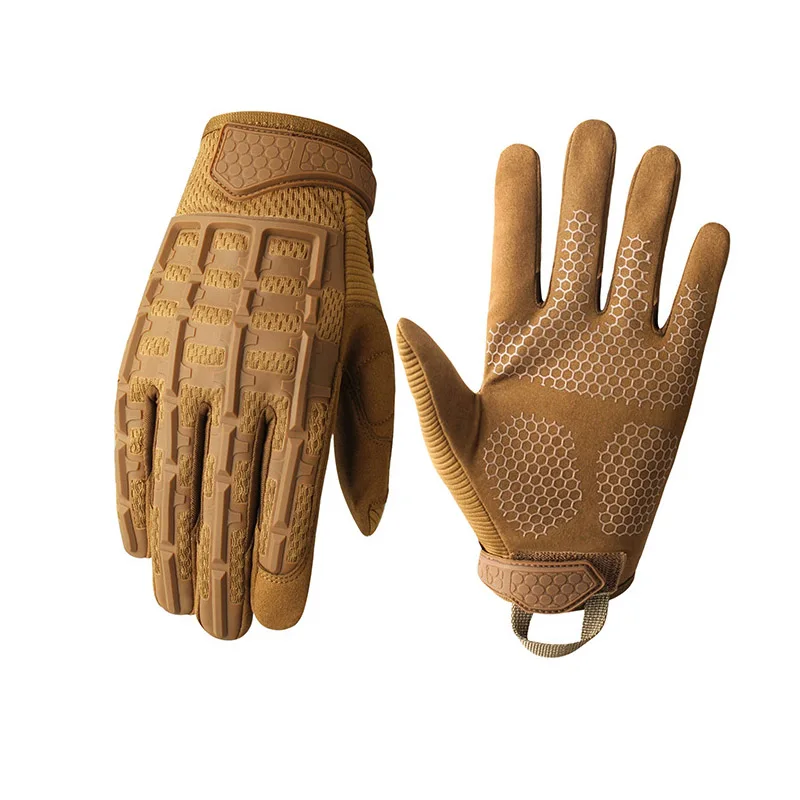 

Full Finger Tactical Military Gloves for Men, Anti-Skid Protection Glove, Outdoor Sport, Bike, Motorcycle, Racing, Cycling