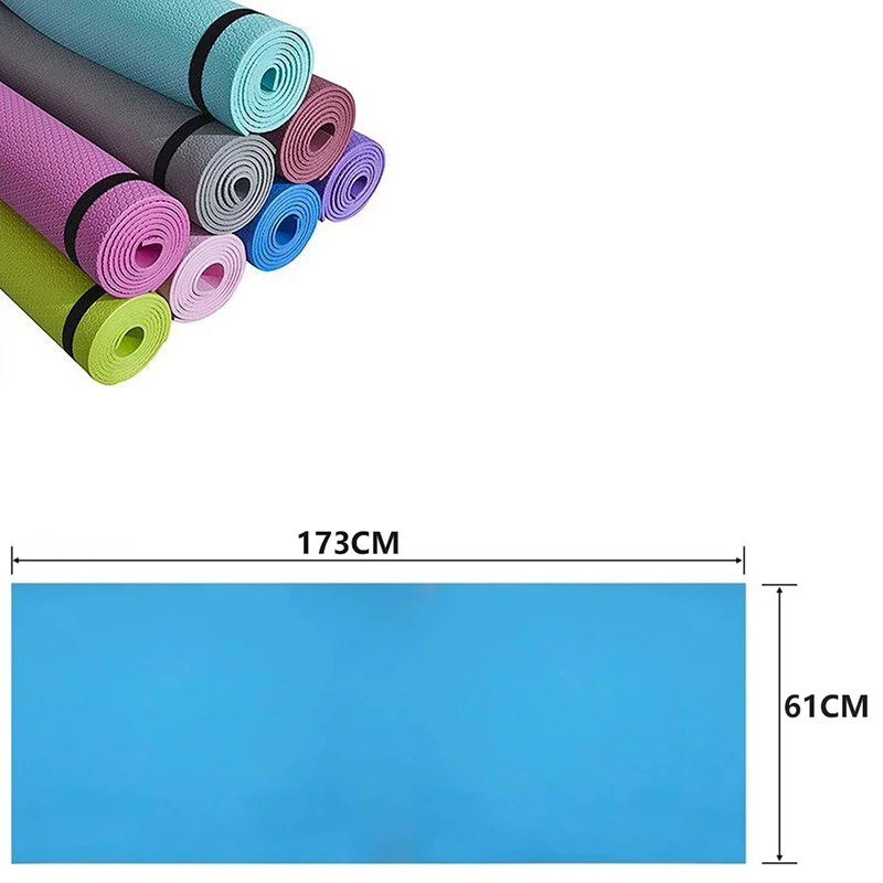 Foldable Yoga Mat Eco Friendly EVA Folding Travel Fitness Exercise Mat 3mm/4mm Thicknesses for Yoga Pilates & Floor Workouts