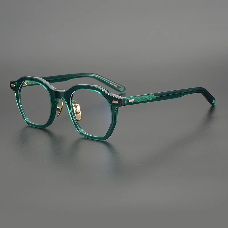 

Acetate Glasses Frame Men Retro Handmade Designer Brand Optical Eyeglasses Myopia Reading Women Prescription Eyewear