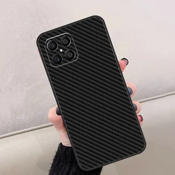 Sleek Carbon Fiber Protective Phone Case for Honor 70 Lite (YY2871)