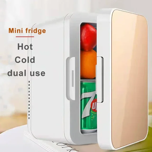 Réfrigérateur de véhicule Portable 8L, Mini réfrigérateur pour voiture et maison, double usage pour le refroidissement, le chauffage, la réfrigération, la beauté de la maison 1