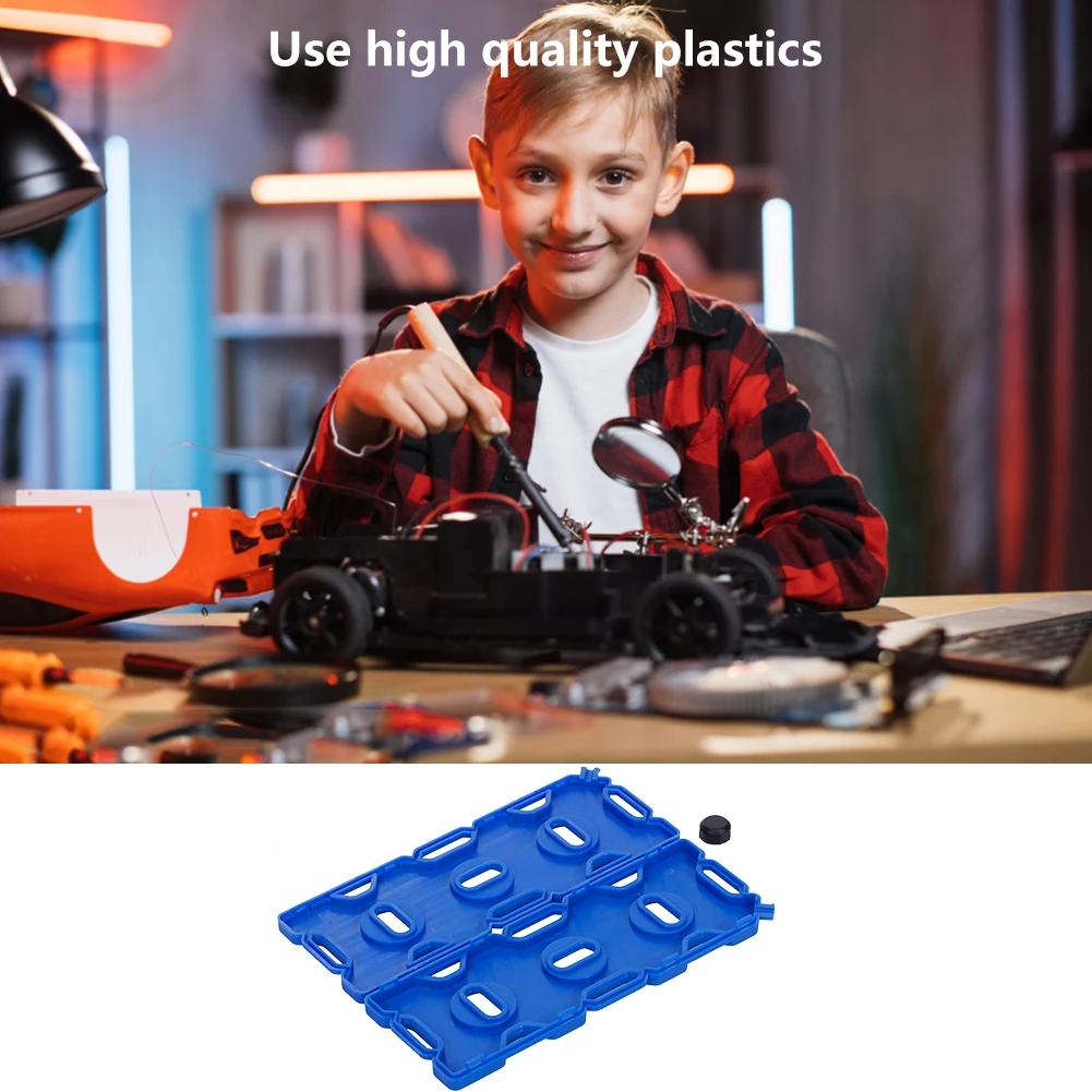 휴대용 미니 연료 탱크 RC 자동차 액세서리 플라스틱 1/10 RC 크롤러 TRX4 TRX6용