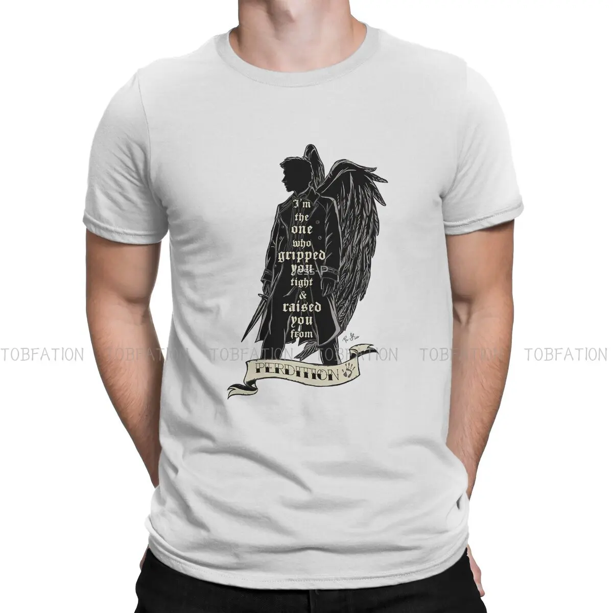 

Perdition Casual TShirt Supernatural Winchester Style Tops Casual T Shirt Men Tee Unique Gift Idea