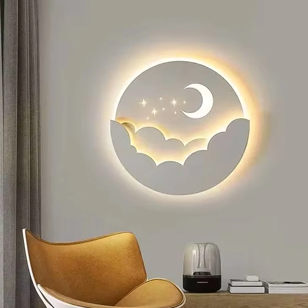 Modern LED Wall Lamp for Living Dining Bedroom Aisle Study Mood  Sconce Indoor Home Decor Lighting Fixture Luster