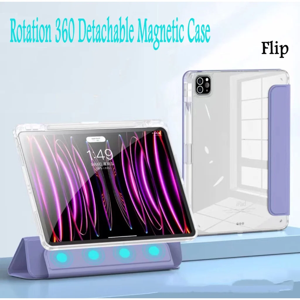 

Case for Ipad 10th Gen 10.9 Pro 11 2022 2021 2020 2018 Air 5 Air 4 10.2 9th 8th 7th Mini 6 Smart Auto Wake-up Flip Cover