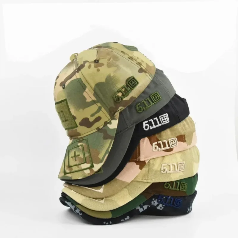 Baseball Caps 1PC For Men Outdoor Camouflage Hunting Hiking CS Cotton Snapback Hat Trucker Adjustable Summer Sun Hats