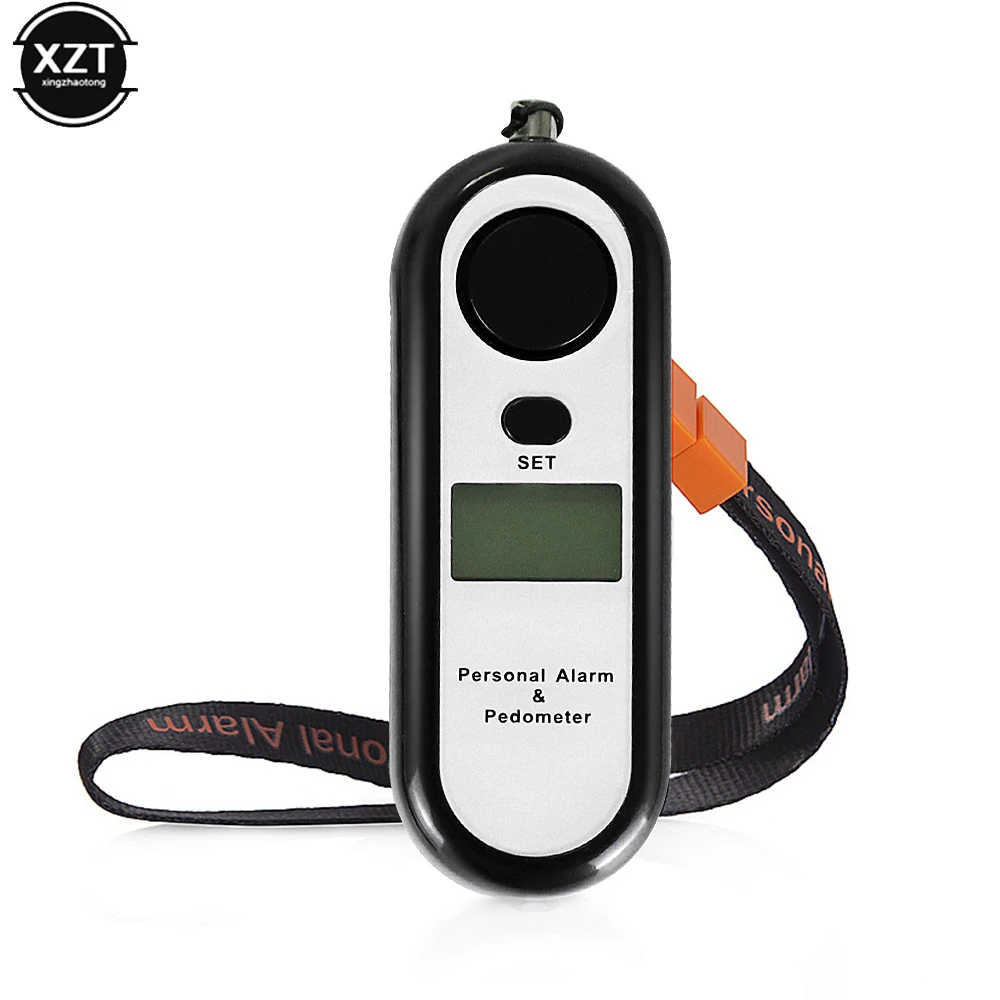 

Portable Personal Alarm Pedometer Women's Security Alarm Outdoor Self Defence Safety Equipment