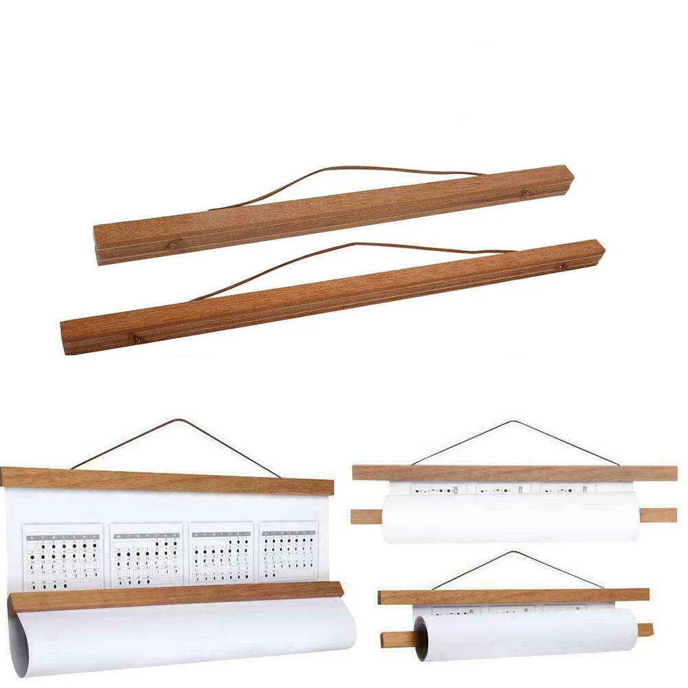 

Магнитная деревянная рамка для постера «сделай сам», вешалка для фотографий, подвесной комплект для фотографий, печать на холсте, Постер, Свиток, художественный держатель для печати