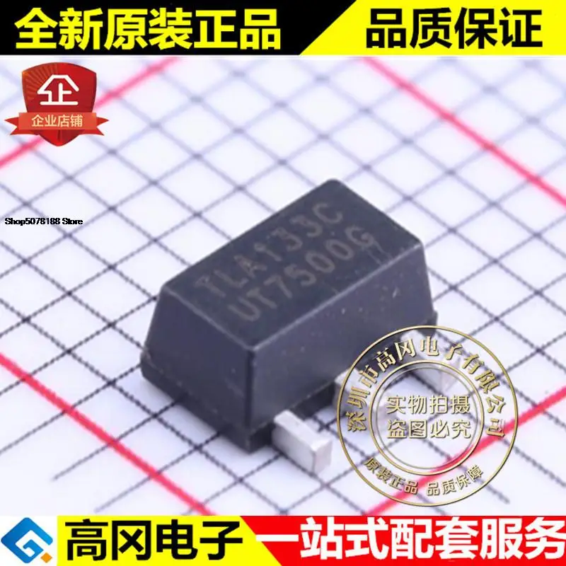 

5pieces UT7500G-33-AB3-C-R SOT-89 UT7500G UTC Original New Quick Shipping