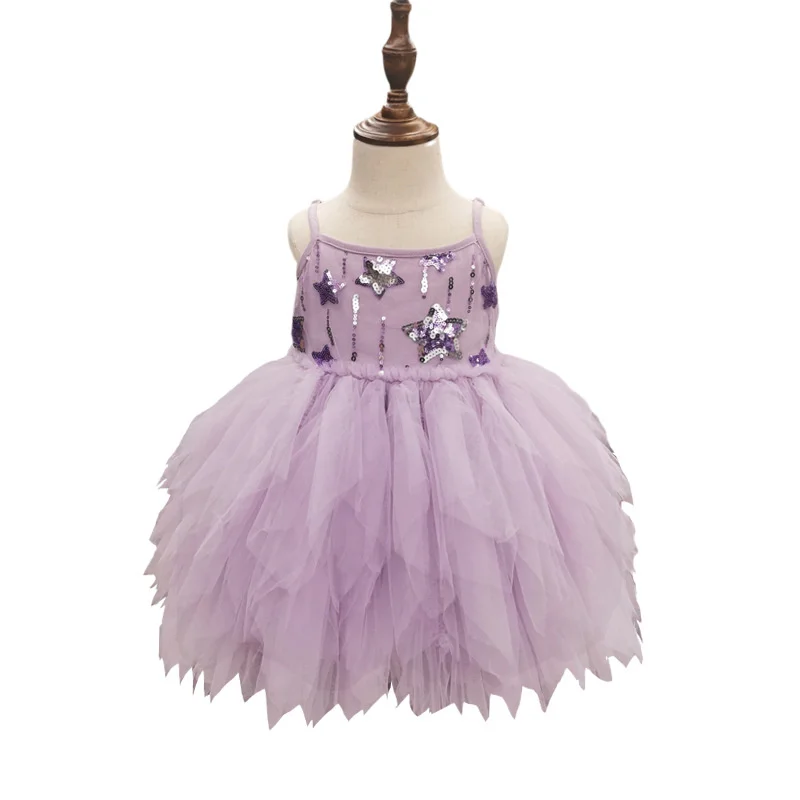 Children's Wear Summer New Girls' Suspender Princess Skirt Ballet Gauze Shawl Skirt