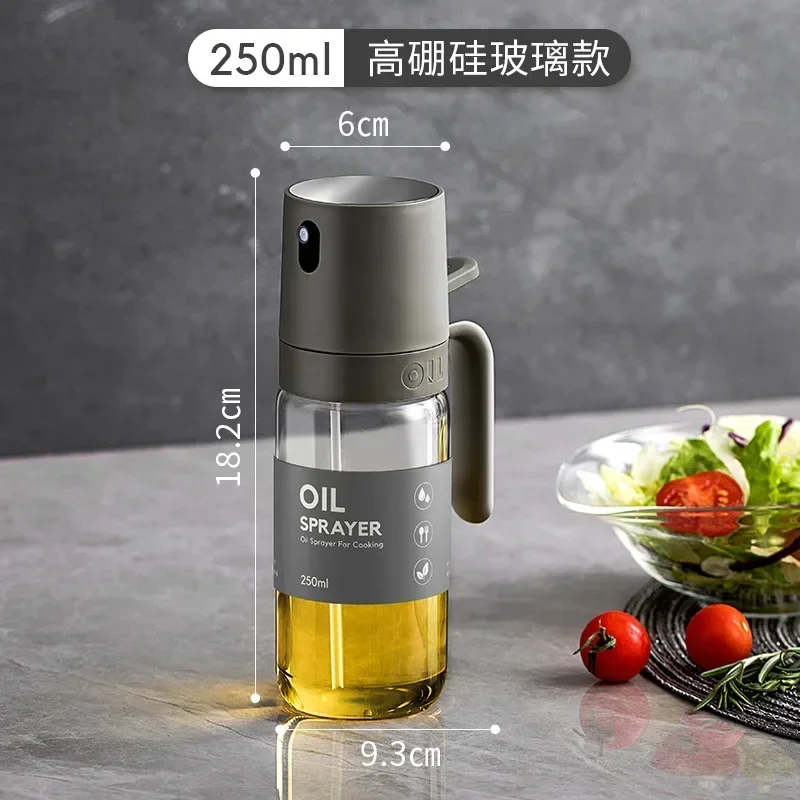 

Air For Cooking Spray Dispensers Borosilicate Sprayer Oil Olive 250ml Fryer Glass Mister Baking Bottle Salad High