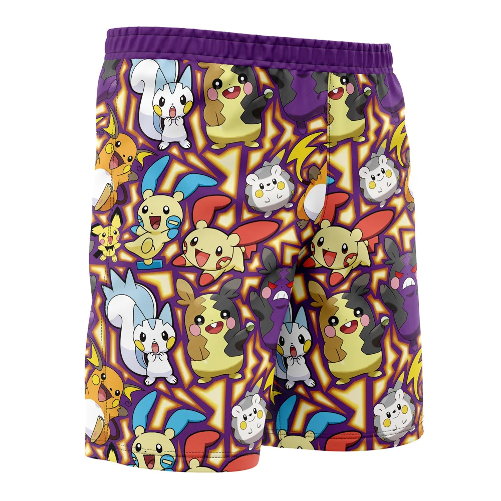 Anime Pants 3D Digital Printing Summer Men's Fitness Shorts Quick-drying Mesh Shorts Sports and Leisure 4