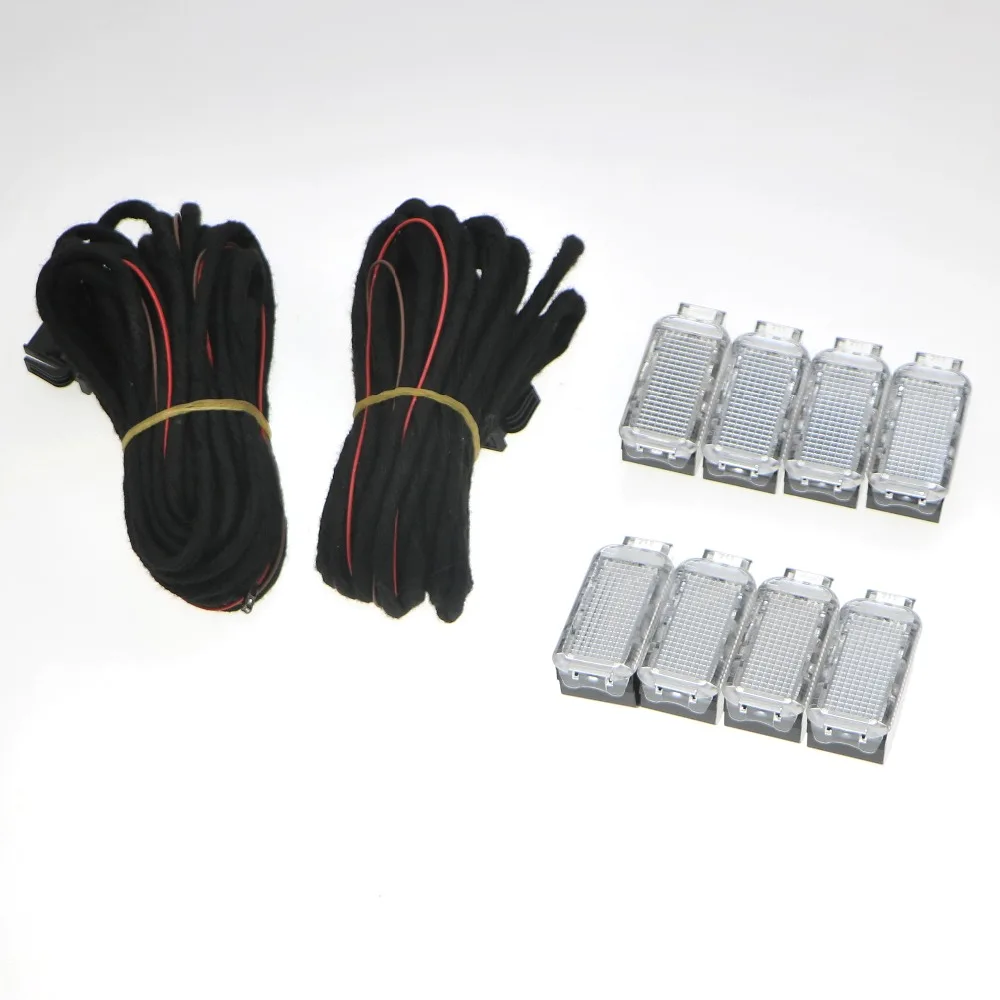 2 комплекта OEM Дверная панель сигнасветильник для Phaeton Transporter Sharan Yeti Seat Altea Leon A5 A6 A7
