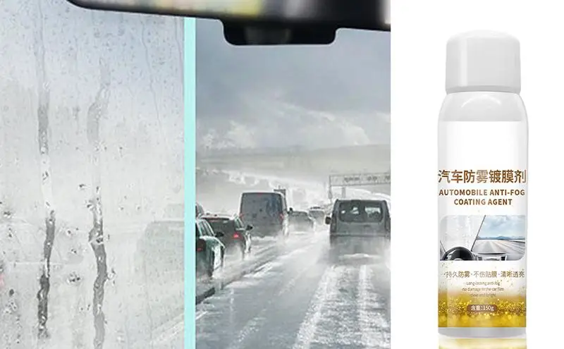 Car Windshield Defogger 150g Anti Fog Windshield Cleaner Long Lasting  Invisible Anti Fog Spray For Car Windshield Car Accessorie