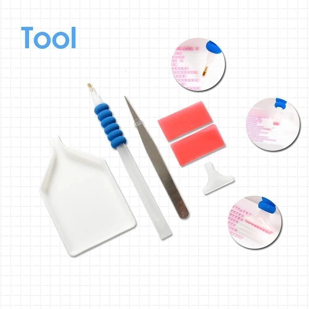 EverShine Diamond Painting Tai Chi AB Drill Embroidery Landscape 2024 New Arrival Craft Kit Mosaic Tree Chinese Handmade Gift 5