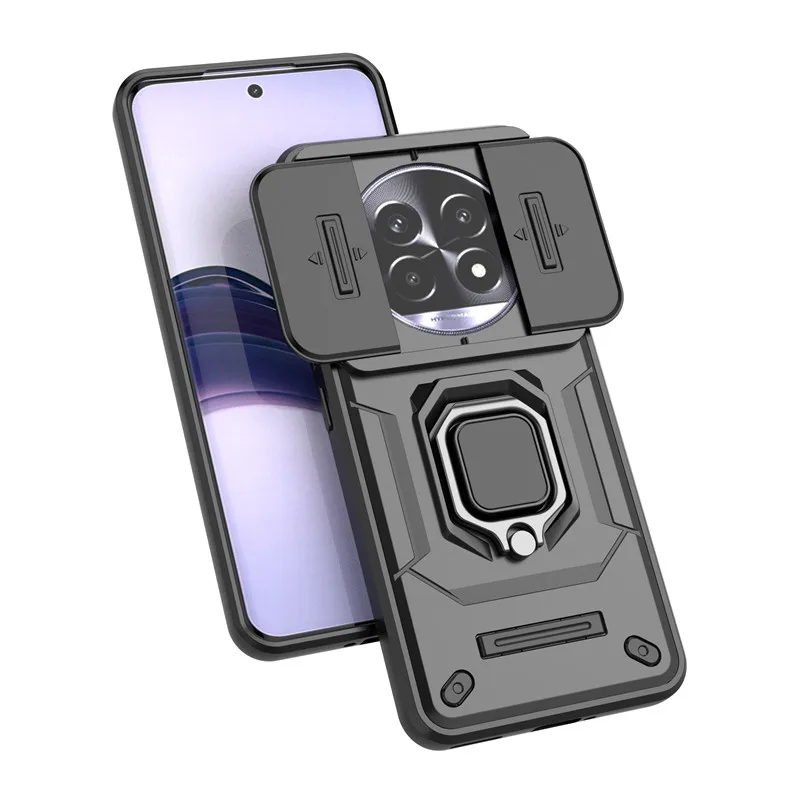 Sleek Slide Camera Lens Protective Case - Shockproof Armor Design