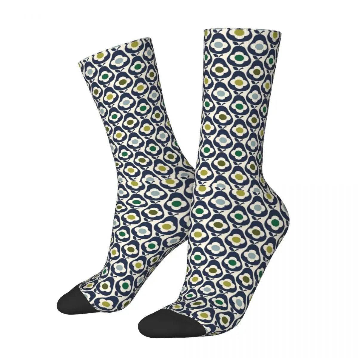 

Fashion Men's Socks Hip Hop Orla Kiely Retro Flowers Sock Graphic Women Stockings Spring Summer Autumn Winter