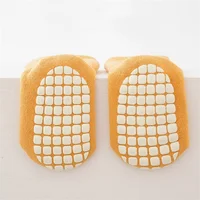 3 paires/lot automne hiver chaud enfant en bas âge garçon filles chaussettes de sol épaissir bébé chaussettes thermiques antidérapantes enfants vêtements accessoires 3