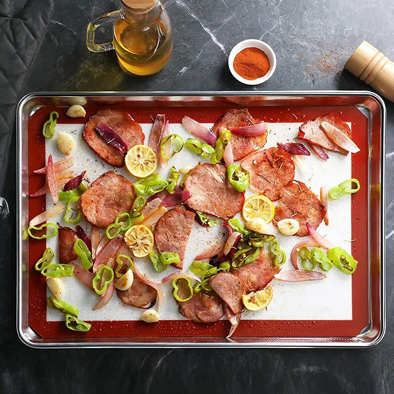Silicone Baking Mat for Cookie Sheet Non Stick Sheet Mat Professional Grade Liner Sheets