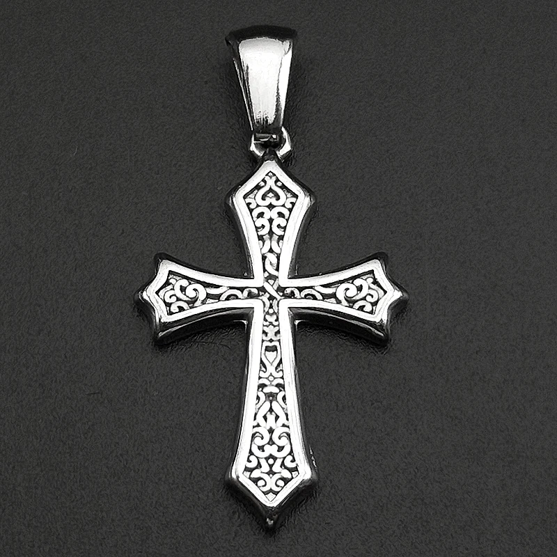 Dijes Religiosos de Cruz de Anj y Espada (Acero Inoxidable) S16dce2abc4cb40879babb8c32655437f6