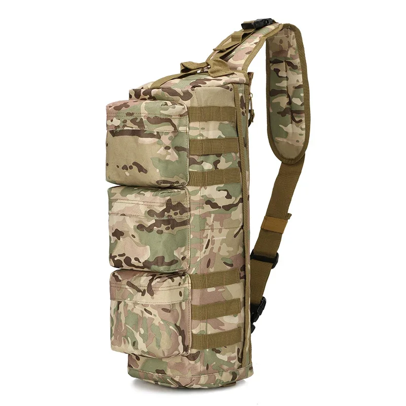 Nylon Sling Backpack for Men Motorcycle Riding