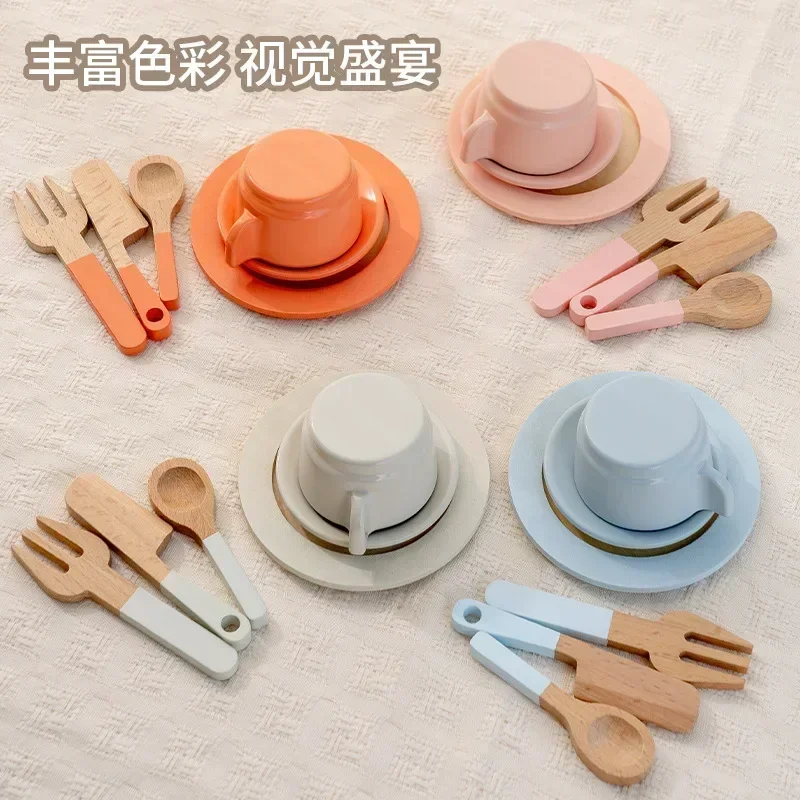 Pretend Cooking Toys Pretend Play Kitchen Toys Preschool Role Play Miniature Simulation Kitchen Toy for Handcraft Furnishings