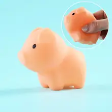 

4Pcs/Set Baby Bath Toys Adorable Appearance Emotional Comfort Floating Cartoon Animal Baby Shower Squeaky Toys for Beach