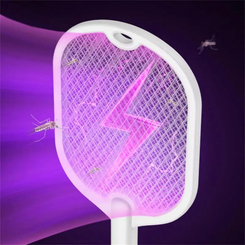 Electric Mosquito Racket Repellent Rechargeable 3500V Mosquito Killer