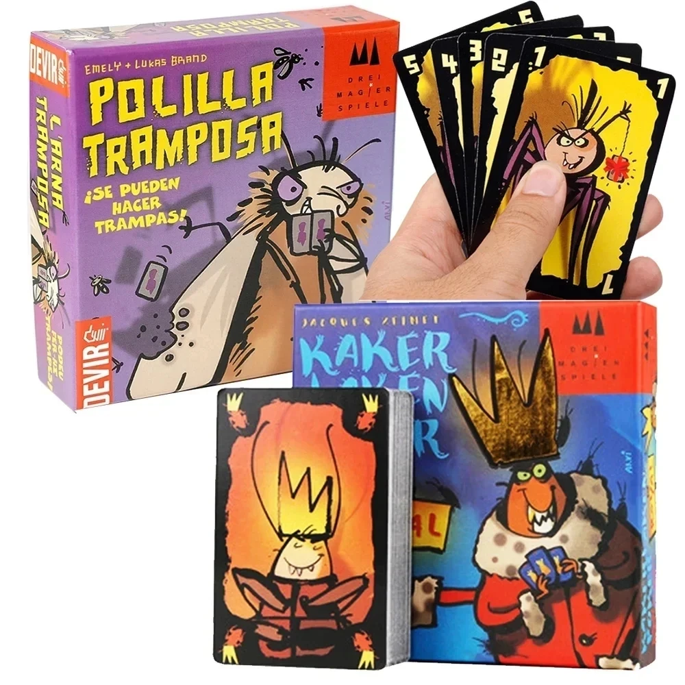 Mogel Mote Polilla Tramposa 카드 게임, Devir-game 나방 치트 (ES) 치팅 나방 레저 수집 보드 게임 카드 포커 