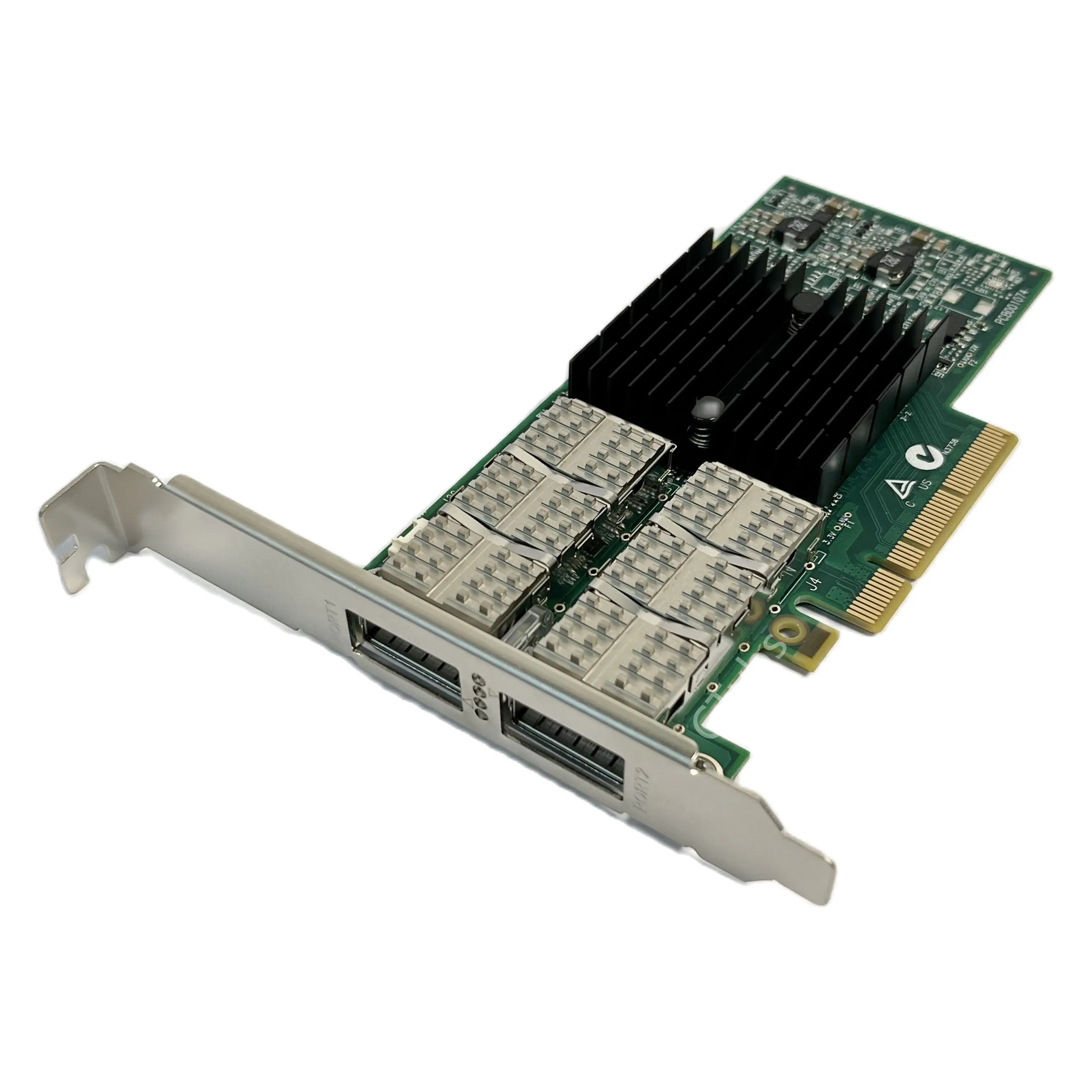 MCX354A-FCBT Mellanox CX354A ConnectX-3 VPI FDR Infiniband 40GbE QSFP PCIe сетевая карта mellanox connectx 4 lx en network 2xsfp28 pcie3 0 x8 mcx4121a acat