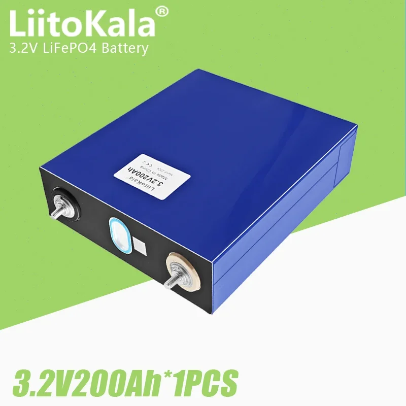

Литий-железо-фосфатный аккумулятор LiitoKala, 3,2 в, Ач, 1 шт.