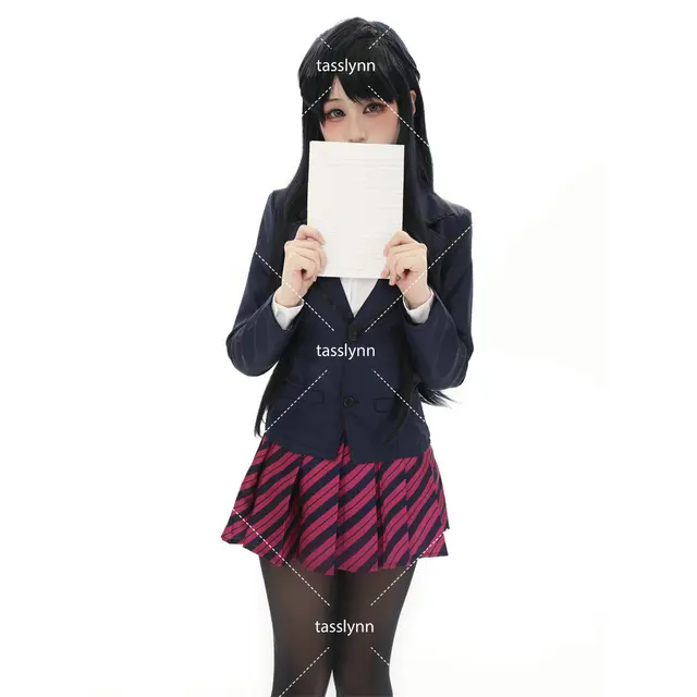  UPUPCOS Komi Can't Communicate Osana Najimi Cosplay Costume  Uniform Outfit Full Set Halloween : Clothing, Shoes & Jewelry