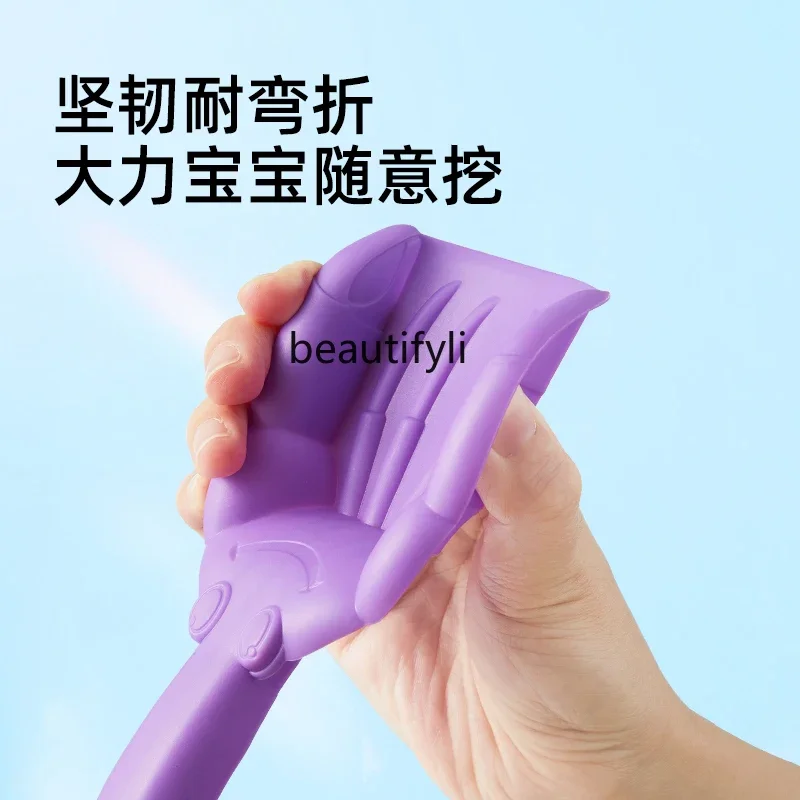 Children's beach toy set Summer sand baby water shower sand bucket water tool