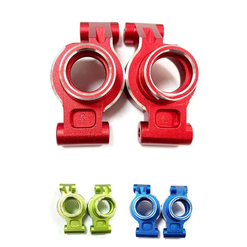 

RCGOFOLLOW 1 10 Aluminum Alloy Wear Resistant Rear Hub Carrier RC Upgrade Part Rear Hubs For TRAXXAS MAXX RC Car Part Red