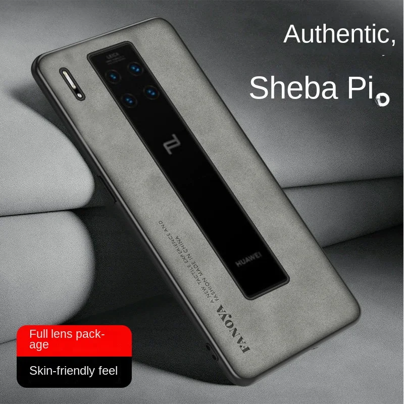 Чехол для Huawei Mate 30 RS LIO N29, жесткая задняя крышка из искусственной кожи для ПК, противоударный чехол для телефона Huawei Mate 30 RS LIO-N29