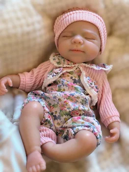 OtardDolls 13 Inch Pascale Soft Silicone Girl Bebe Newborn Baby реборн For Birthday Gifts Handmade Newborn Baby Doll 3