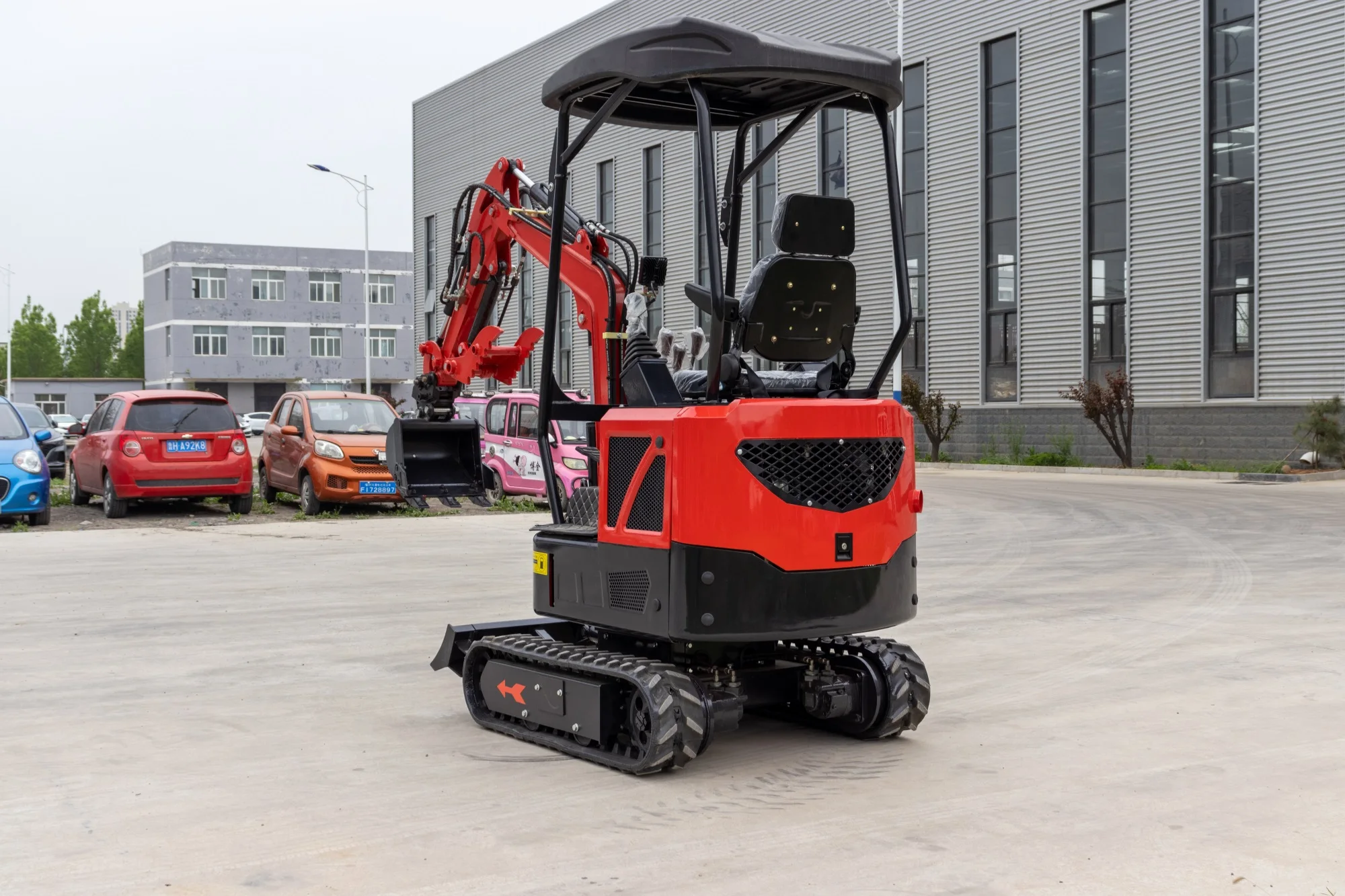 1500kg Mini Digger Excavator/1.5ton Mini Excavator With Safety Lock