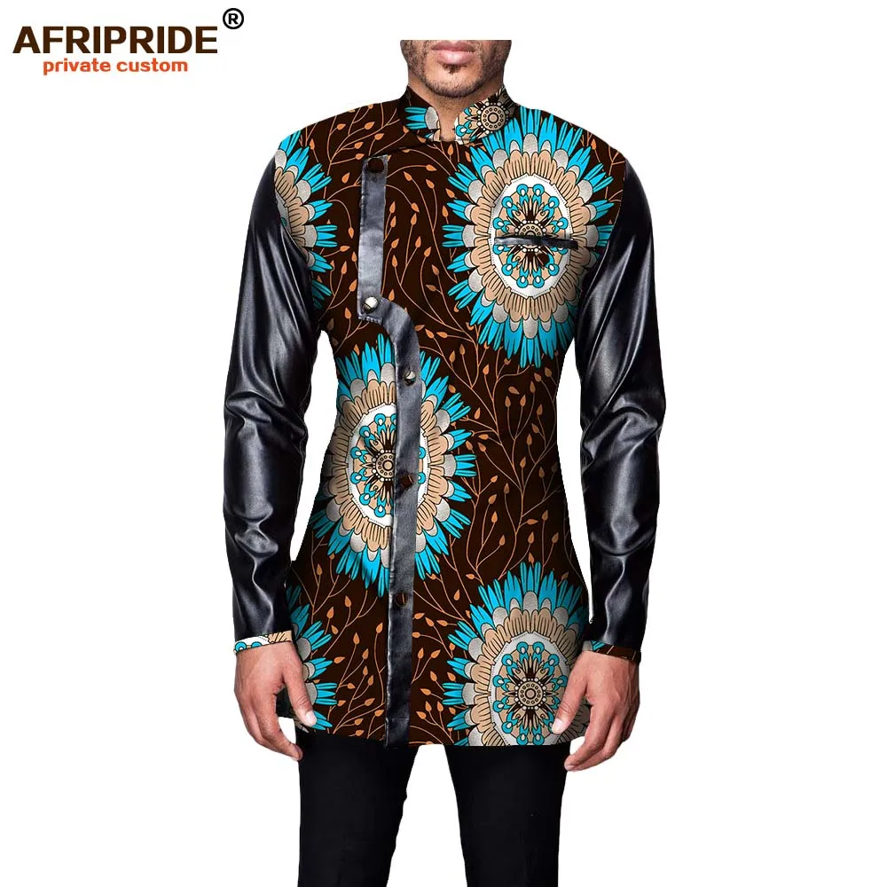 african-clothes-autumn-men's-coat-afripride-full-sleeve-single-breasted-casual-coat-cotton-and-faux-fur-patchwork-a731404